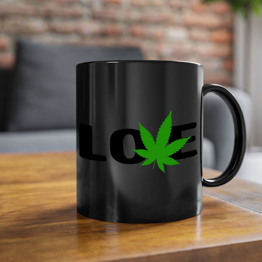 love cannabis 190#- marijuana-Mug / Coffee Cup