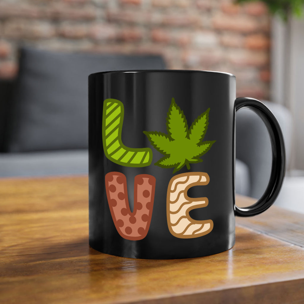 love weed 193#- marijuana-Mug / Coffee Cup