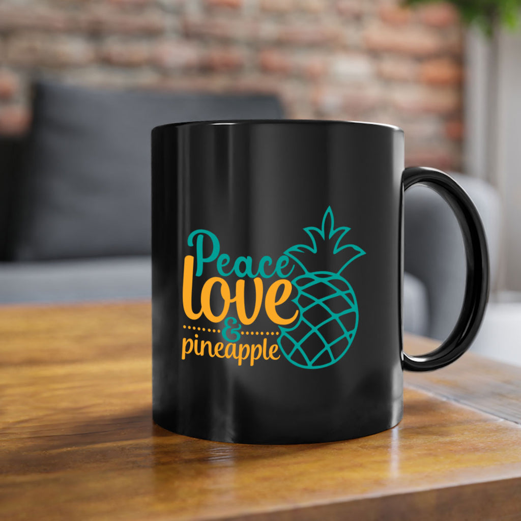 peace love pineapple Style 82#- Summer-Mug / Coffee Cup