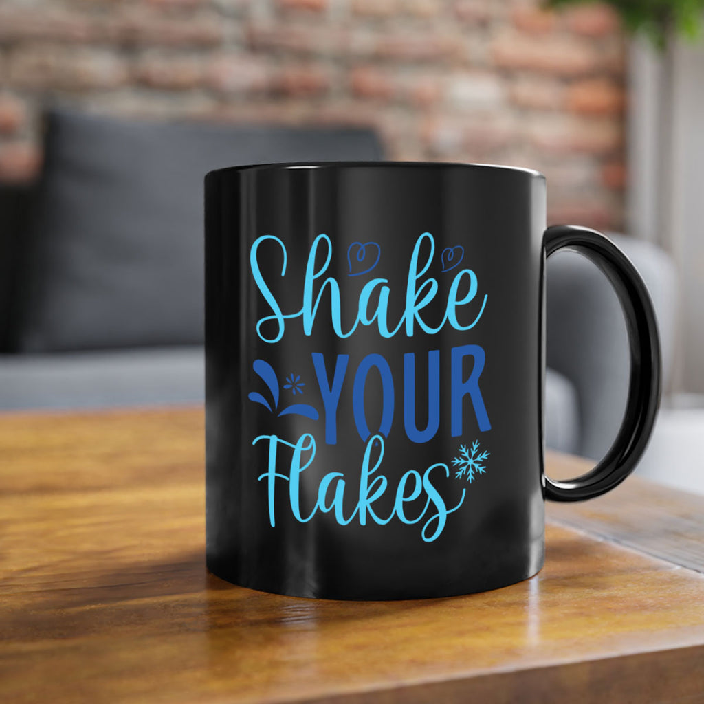 shake your flakes 359#- winter-Mug / Coffee Cup