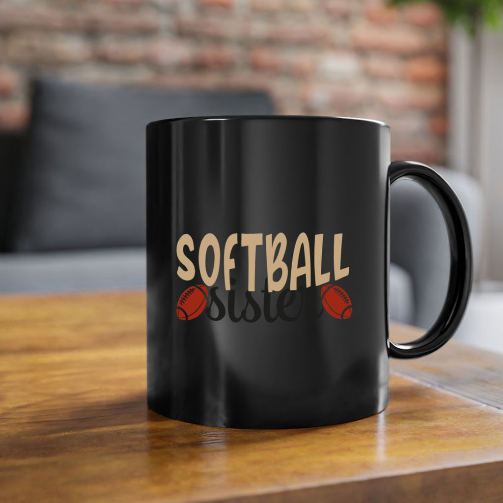 softball sister 2272#- softball-Mug / Coffee Cup