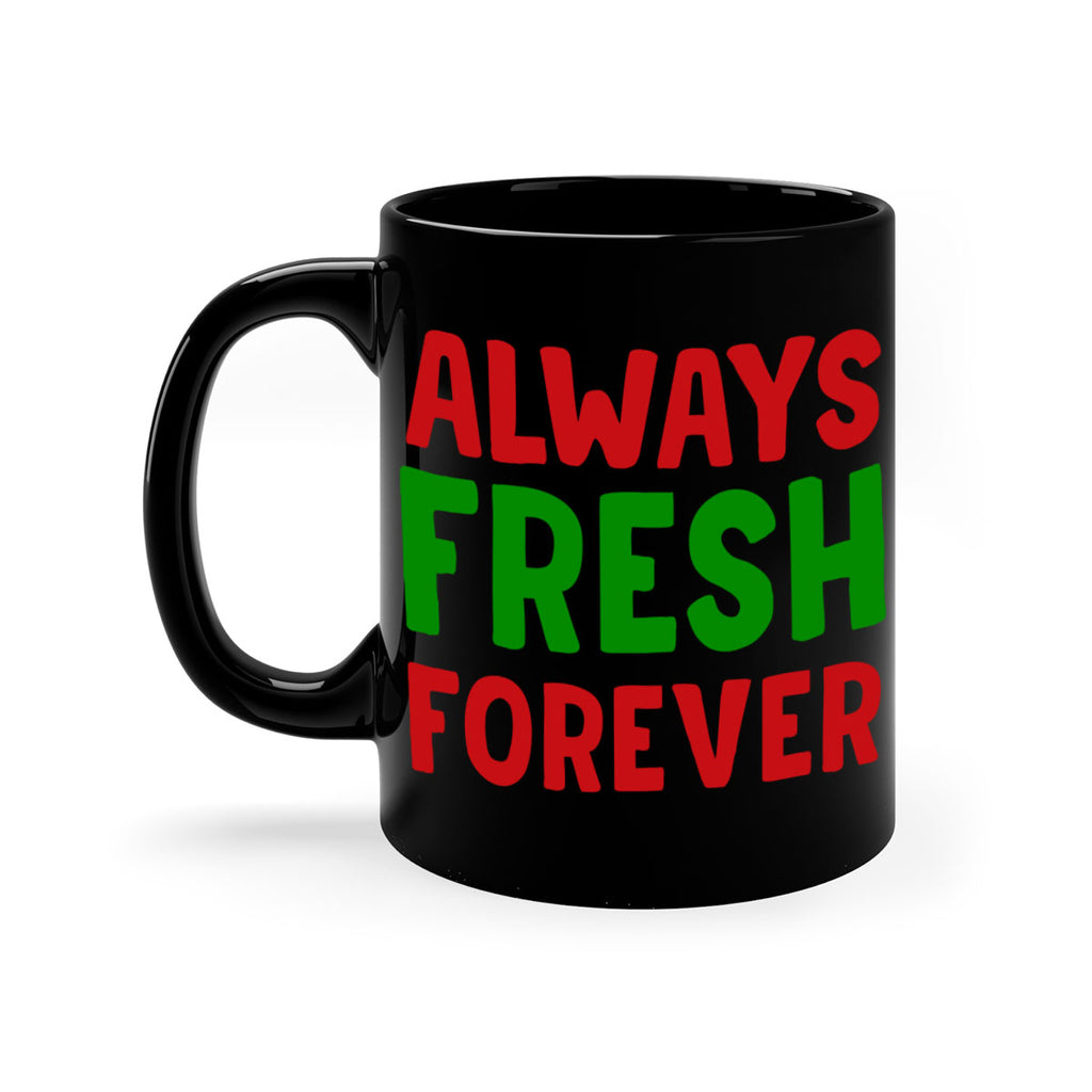 Always Fresh Forever 11#- winter-Mug / Coffee Cup