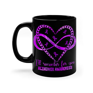 AlzheimerS Awareness Heart Infinity 14#- alzheimers-Mug / Coffee Cup