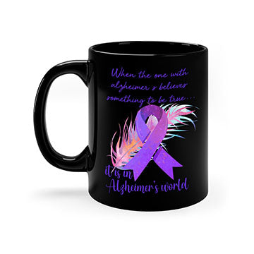 AlzheimerS Awareness Purple Ribbon 17#- alzheimers-Mug / Coffee Cup