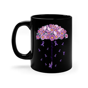 AlzheimerS Awareness Purple Umbrella 18#- alzheimers-Mug / Coffee Cup