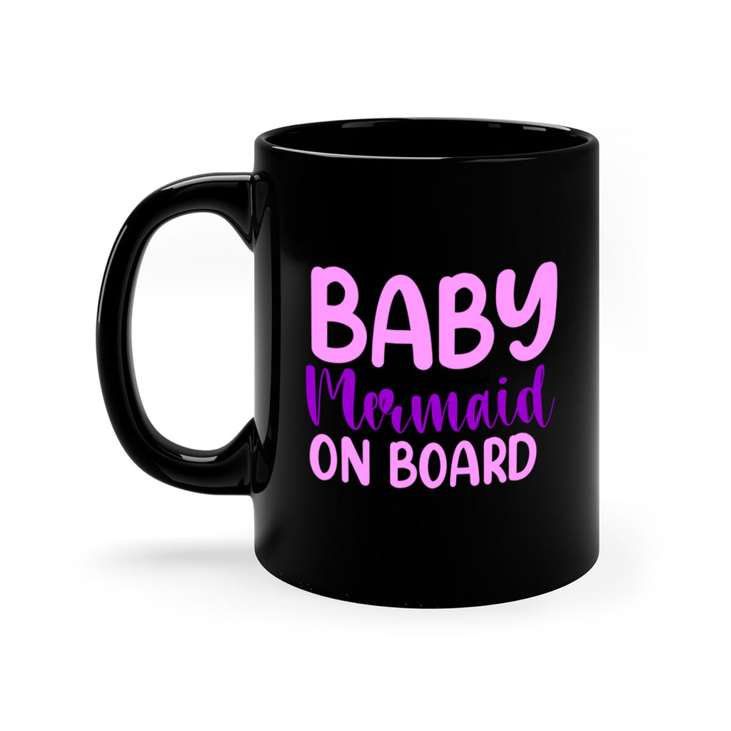 Baby Mermaid On Board 23#- mermaid-Mug / Coffee Cup