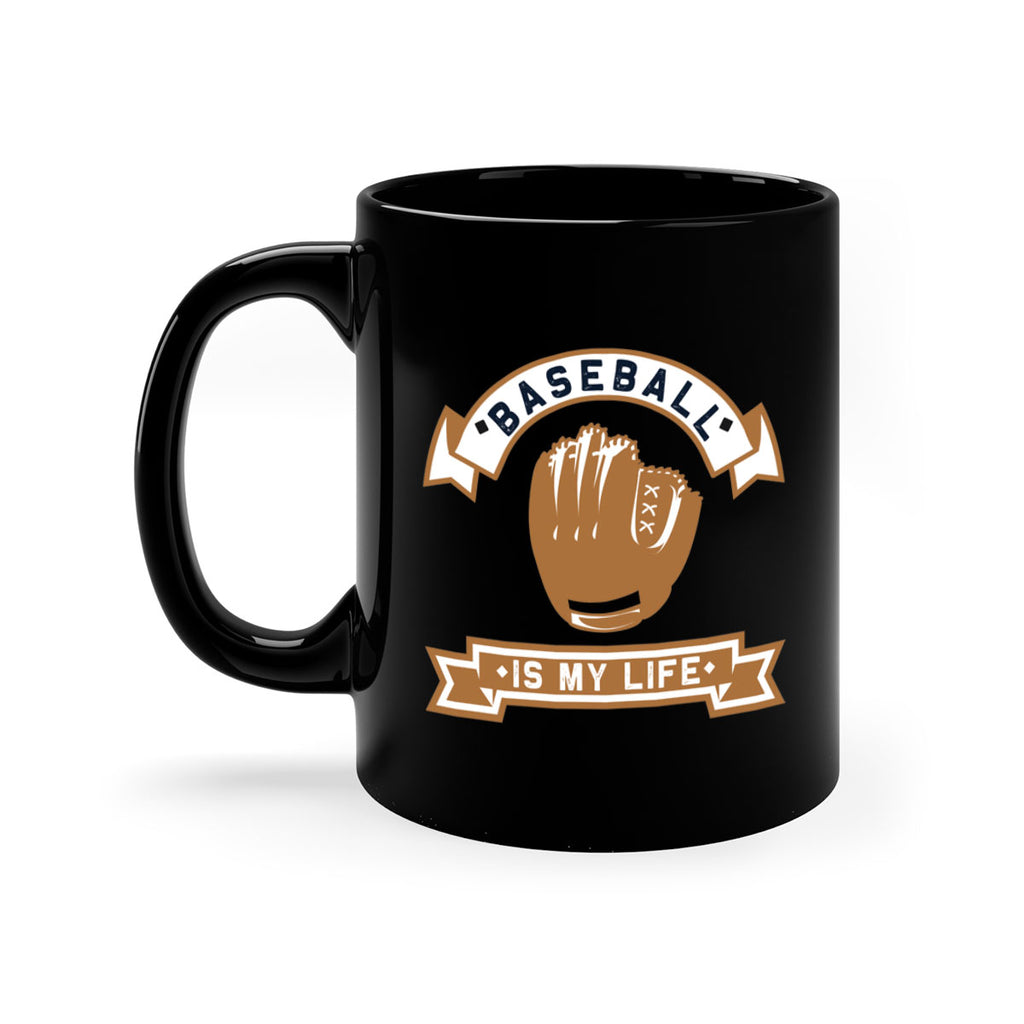 Baseball is 1445#- baseball-Mug / Coffee Cup