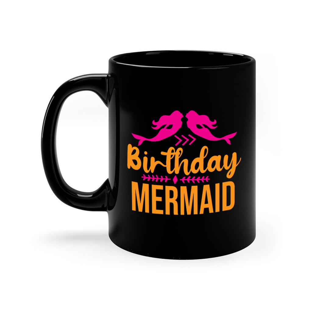 Birthday Mermaid 69#- mermaid-Mug / Coffee Cup