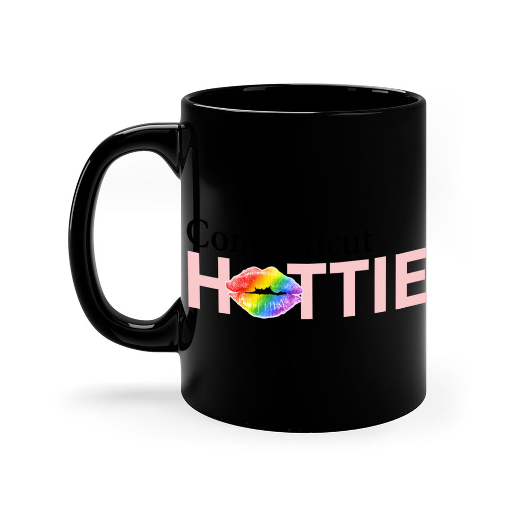 Connecticut Hottie with rainbow lips 7#- Hottie Collection-Mug / Coffee Cup