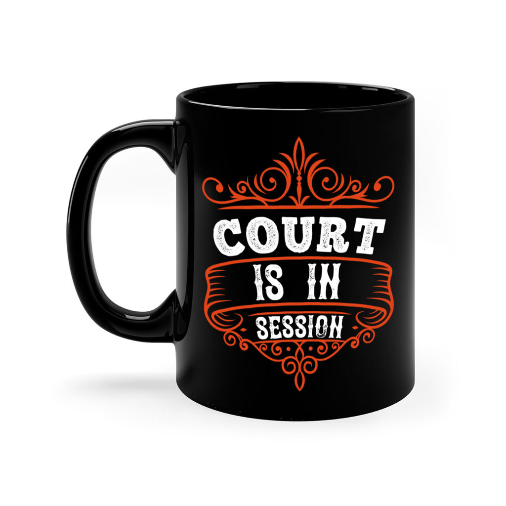 Court is in ball session 1570#- basketball-Mug / Coffee Cup