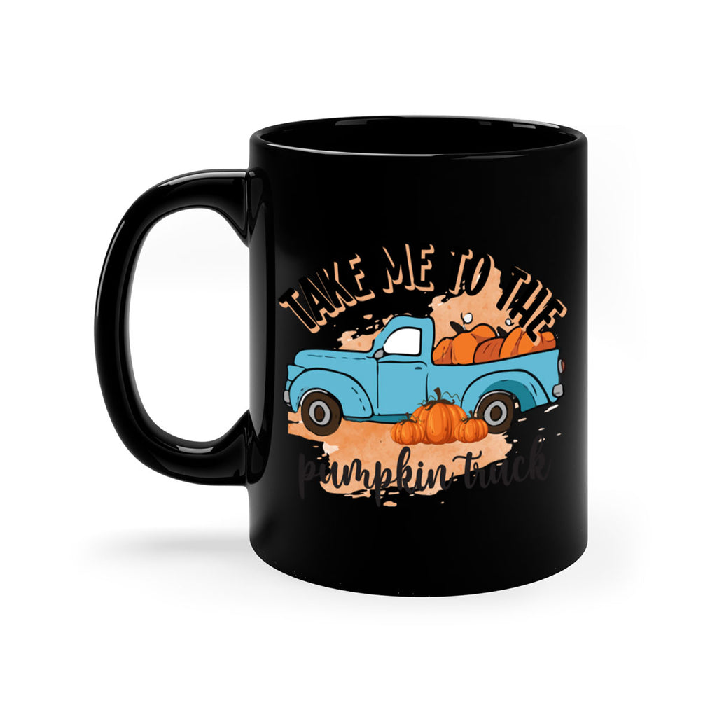 Fall Pumpkin Truck 128#- fall-Mug / Coffee Cup