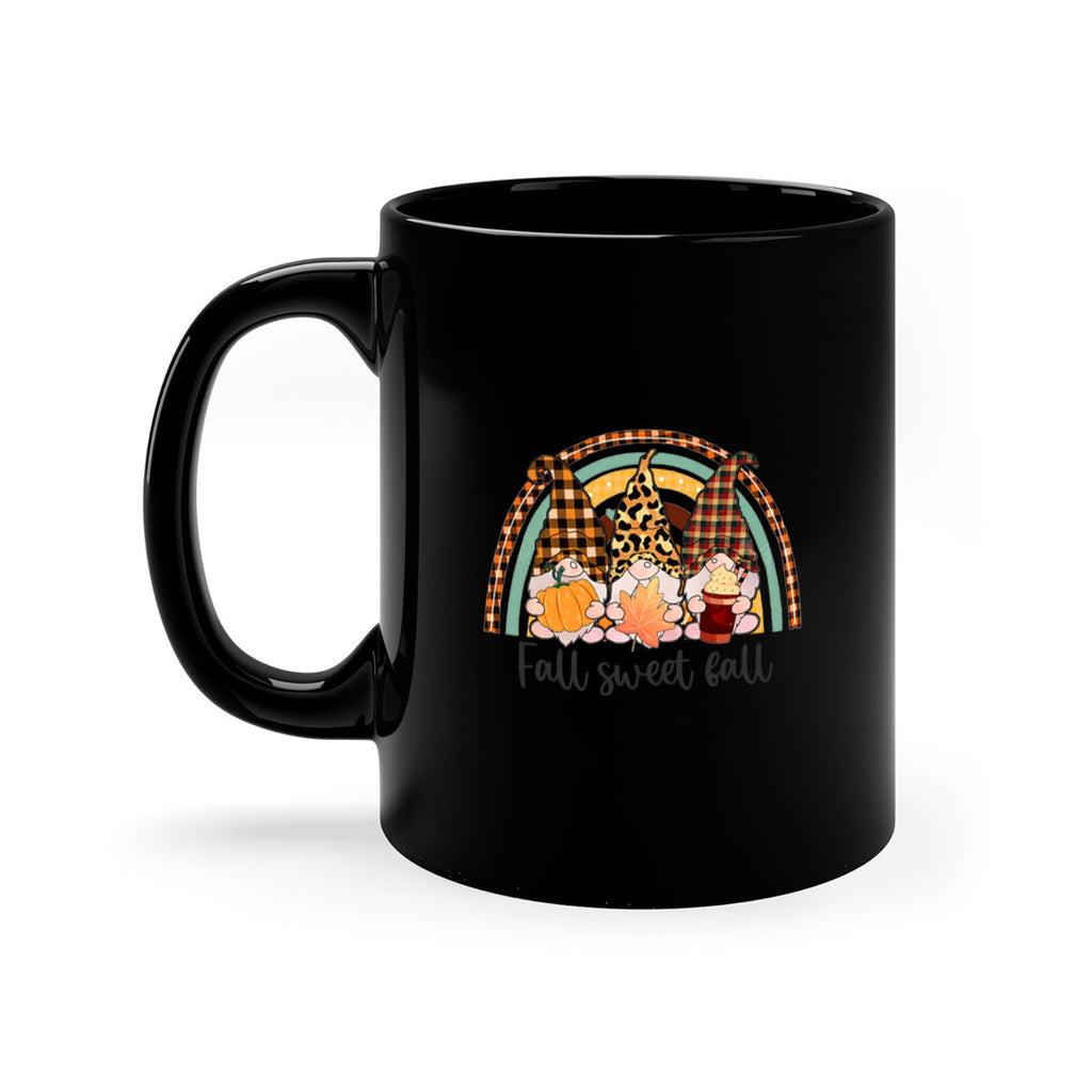 FallSweetFallGnomeRainbow 162#- fall-Mug / Coffee Cup