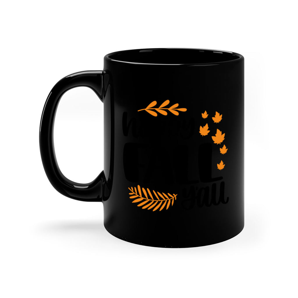 Happy Fall Yall 490#- fall-Mug / Coffee Cup