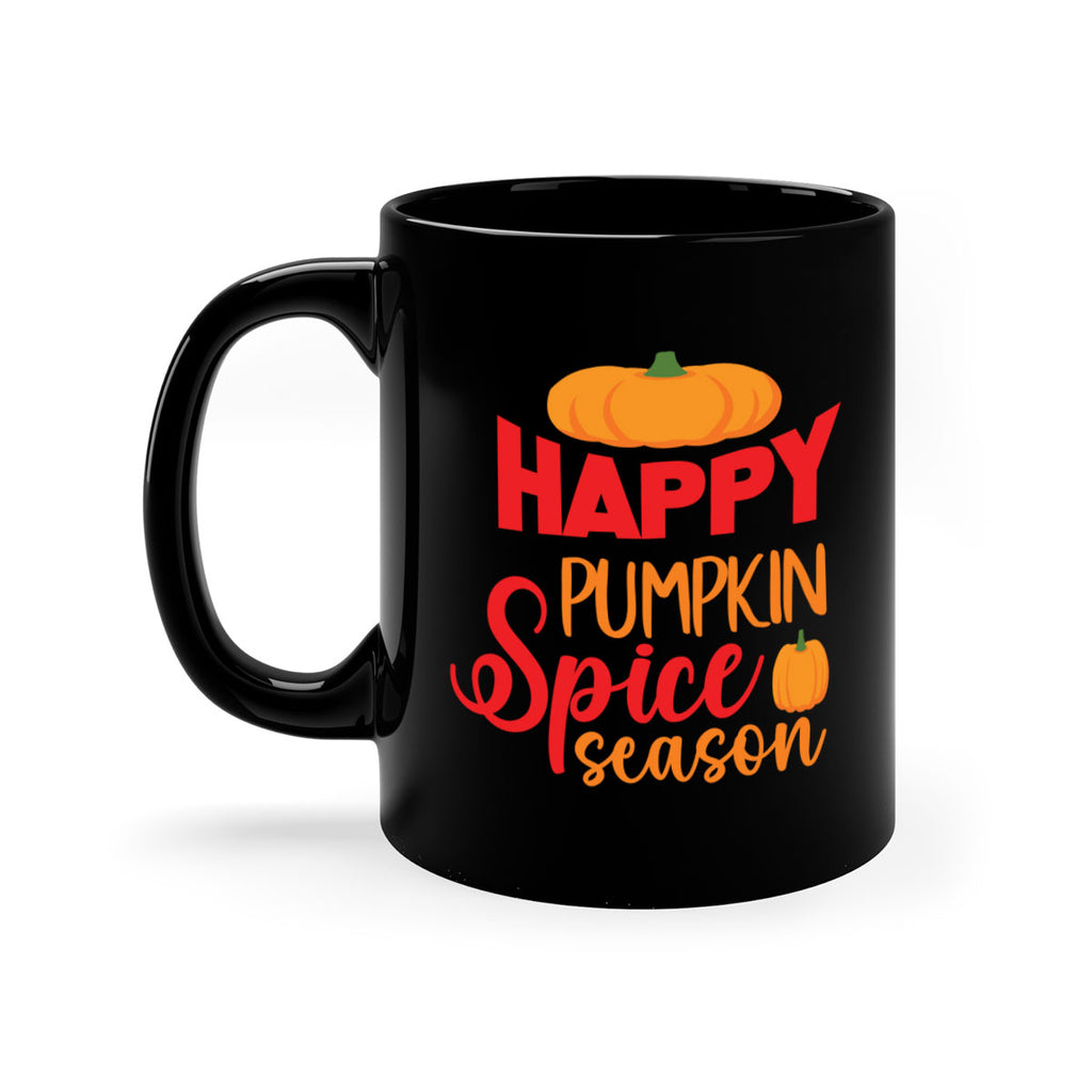HappyPumpkinSpiceSeason 259#- fall-Mug / Coffee Cup