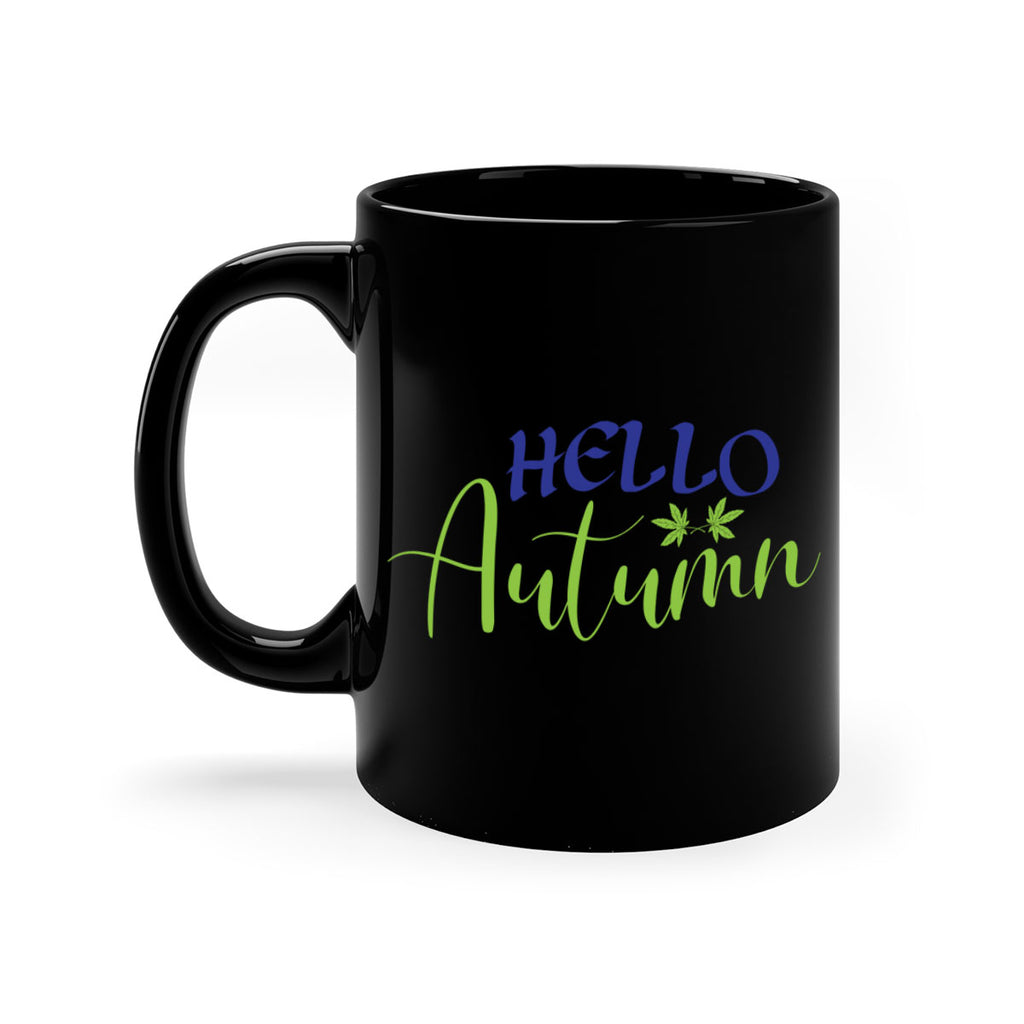Hello Autumn 271#- fall-Mug / Coffee Cup