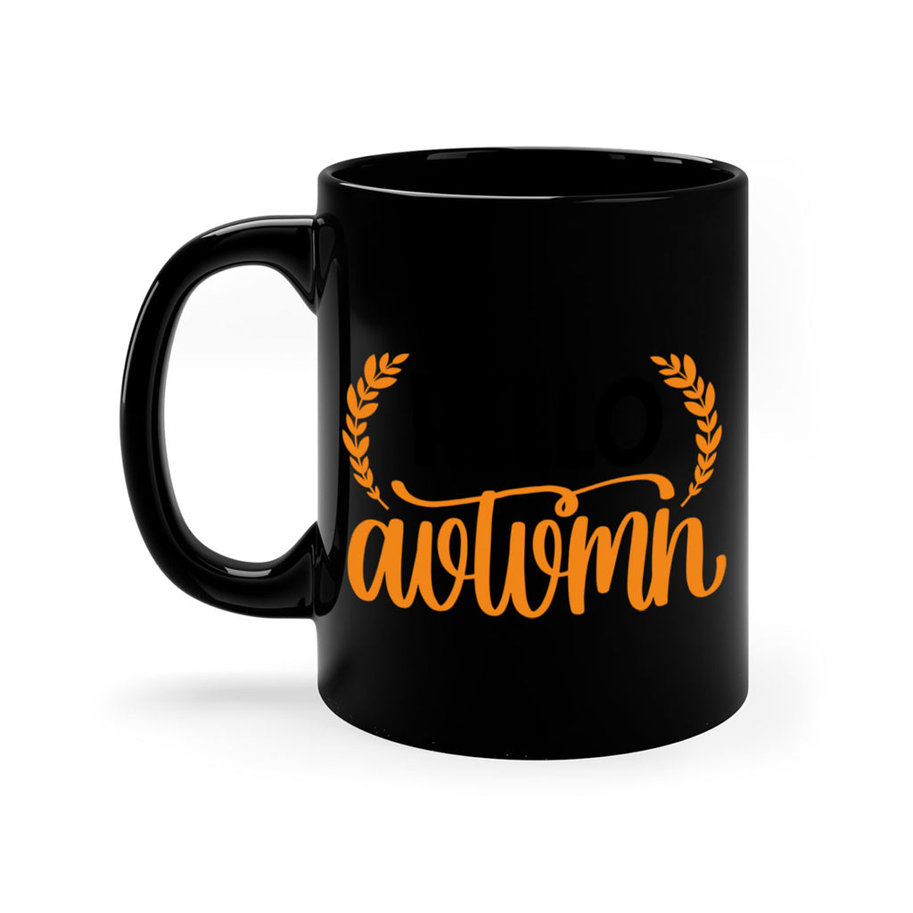 Hello Autumn 493#- fall-Mug / Coffee Cup
