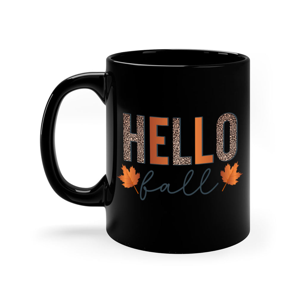 Hello Fall 272#- fall-Mug / Coffee Cup