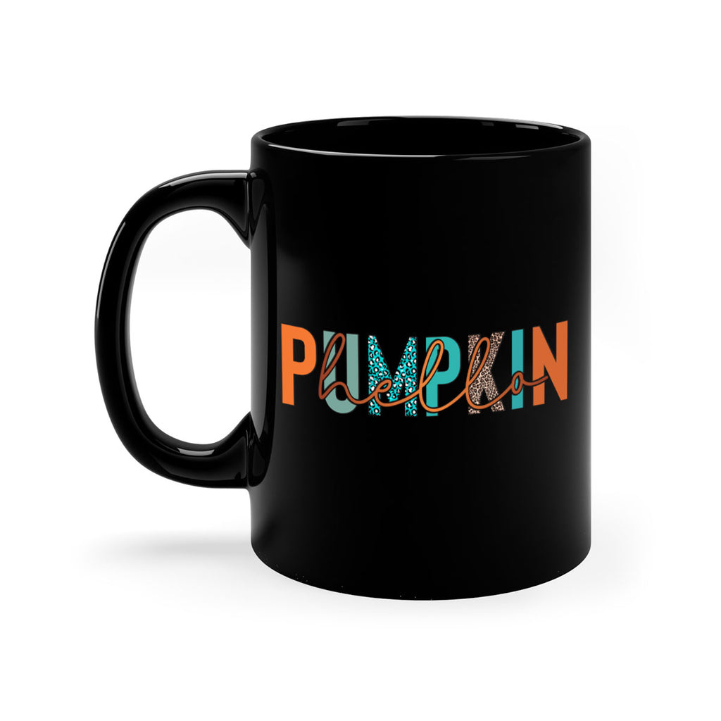 Hello Pumpkin 285#- fall-Mug / Coffee Cup