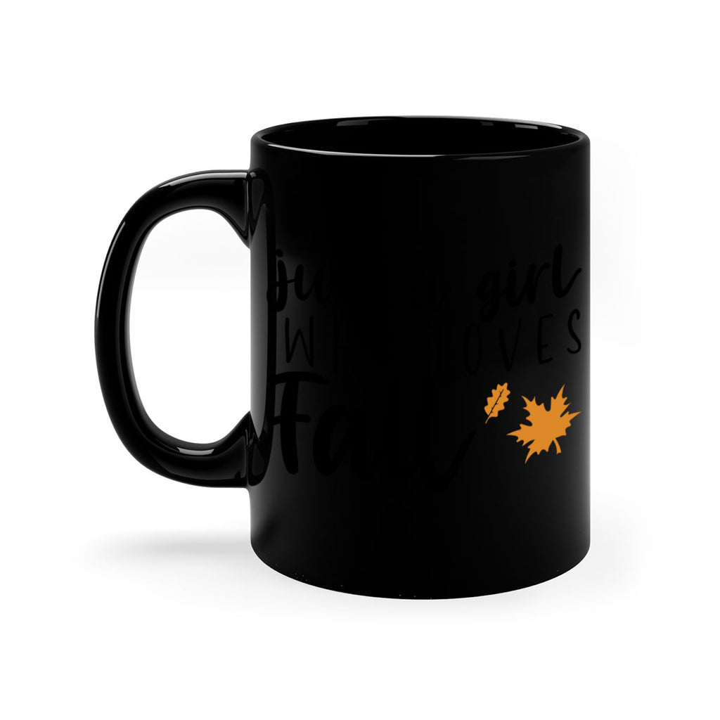 Just A Girl Who Loves Fall 380#- fall-Mug / Coffee Cup