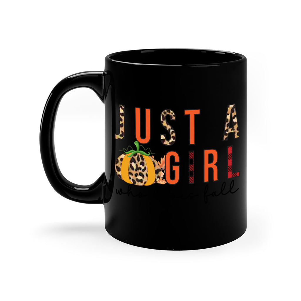 Just a Girl Who Loves Fall 382#- fall-Mug / Coffee Cup