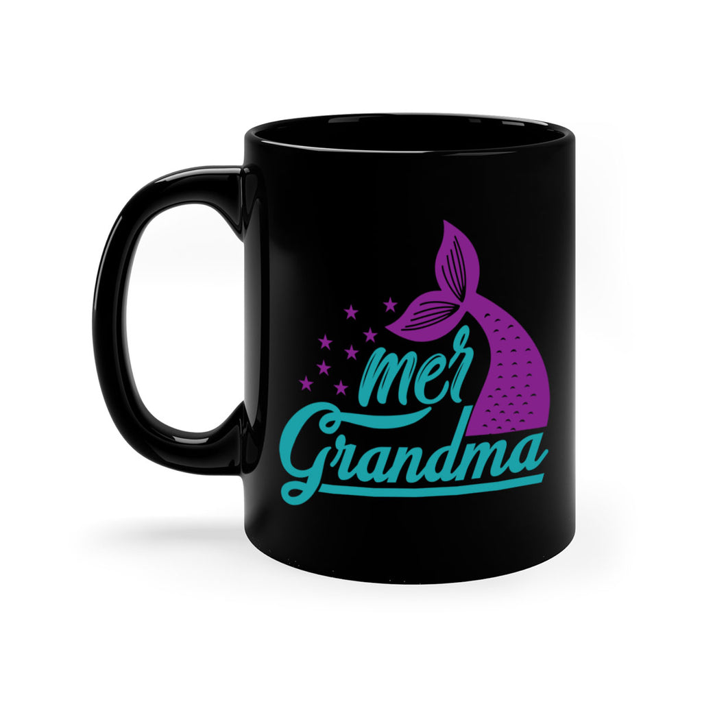 Mer Grandma 328#- mermaid-Mug / Coffee Cup