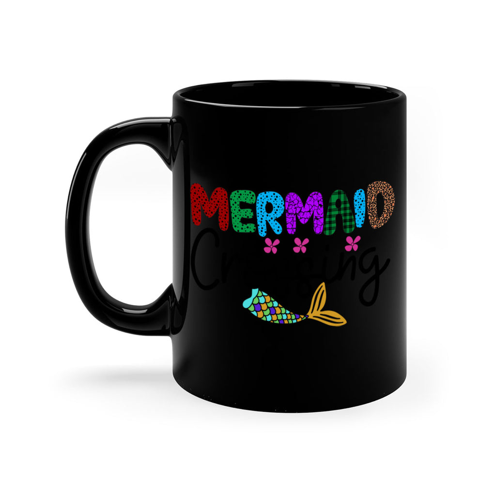 Mermaid Crossing 399#- mermaid-Mug / Coffee Cup