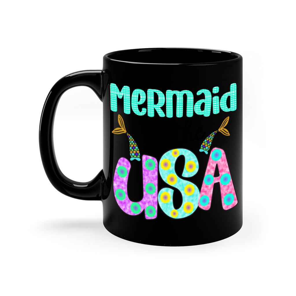 Mermaid In The Usa 421#- mermaid-Mug / Coffee Cup