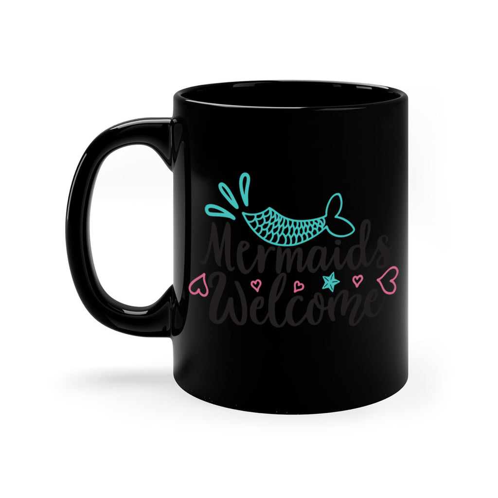 Mermaids Welcome 474#- mermaid-Mug / Coffee Cup