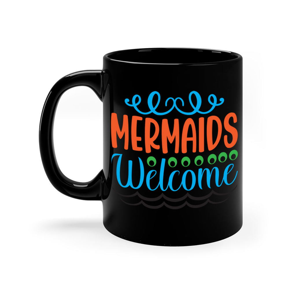 Mermaids Welcome 497#- mermaid-Mug / Coffee Cup