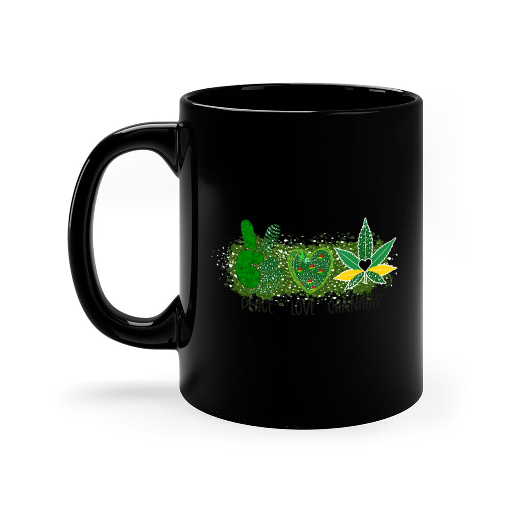 Peace Love Cannabis 215#- marijuana-Mug / Coffee Cup