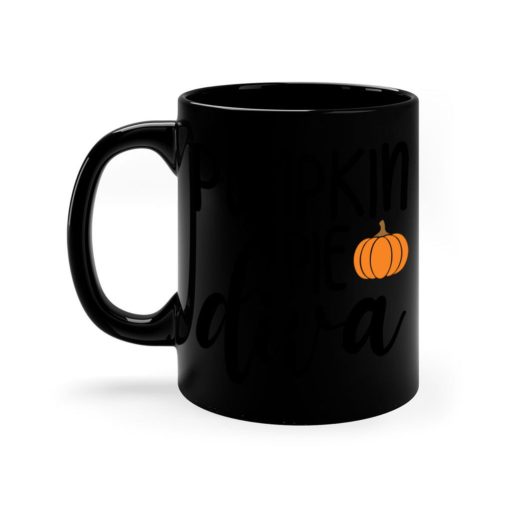 Pumpkin Pie Diva 532#- fall-Mug / Coffee Cup