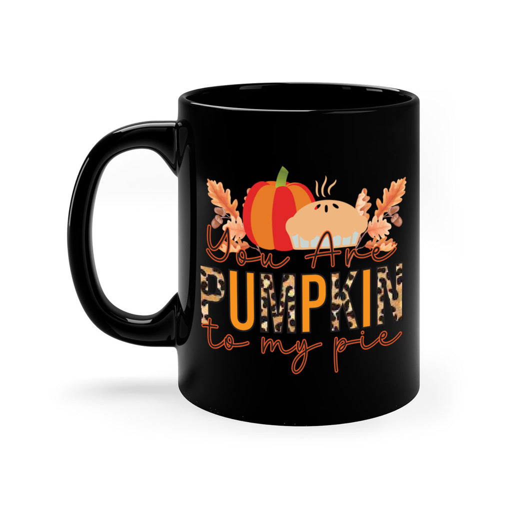 Pumpkin Pie Fall 531#- fall-Mug / Coffee Cup