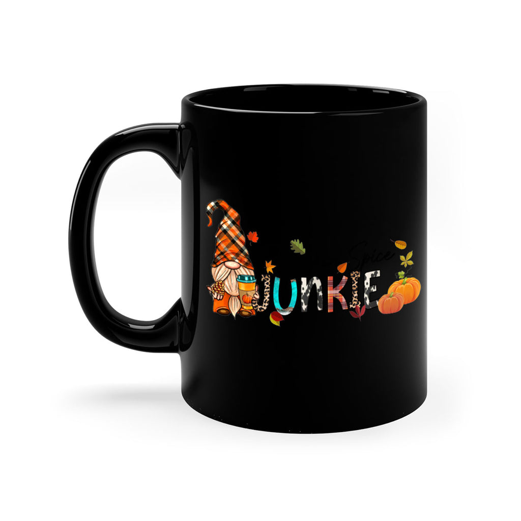 PumpkinSpiceJunkieFallGnome 567#- fall-Mug / Coffee Cup