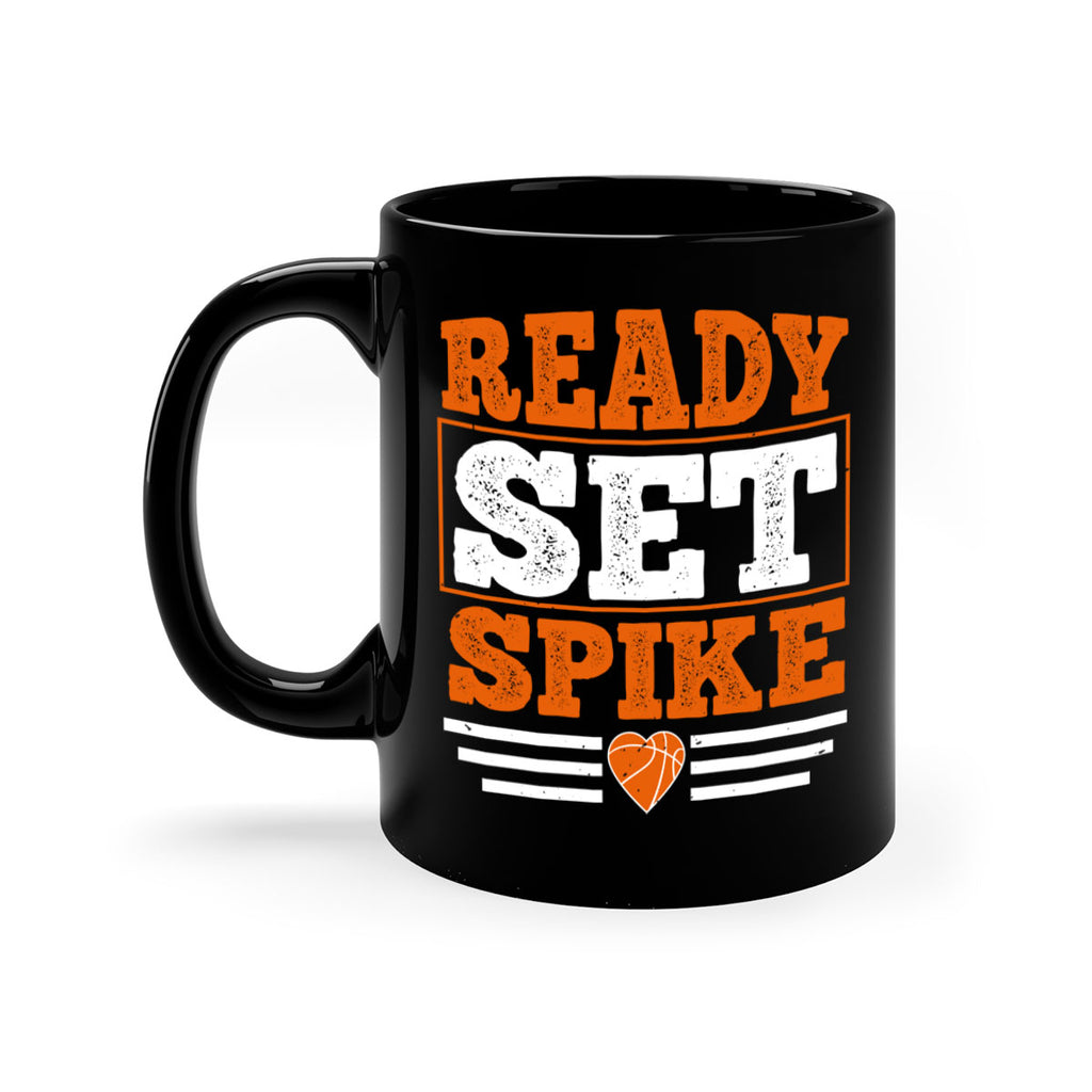 Ready set spike 557#- basketball-Mug / Coffee Cup