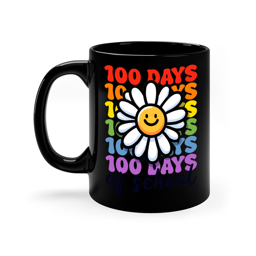 Retro Flower 100 Days Of 56#- 100 days-Mug / Coffee Cup