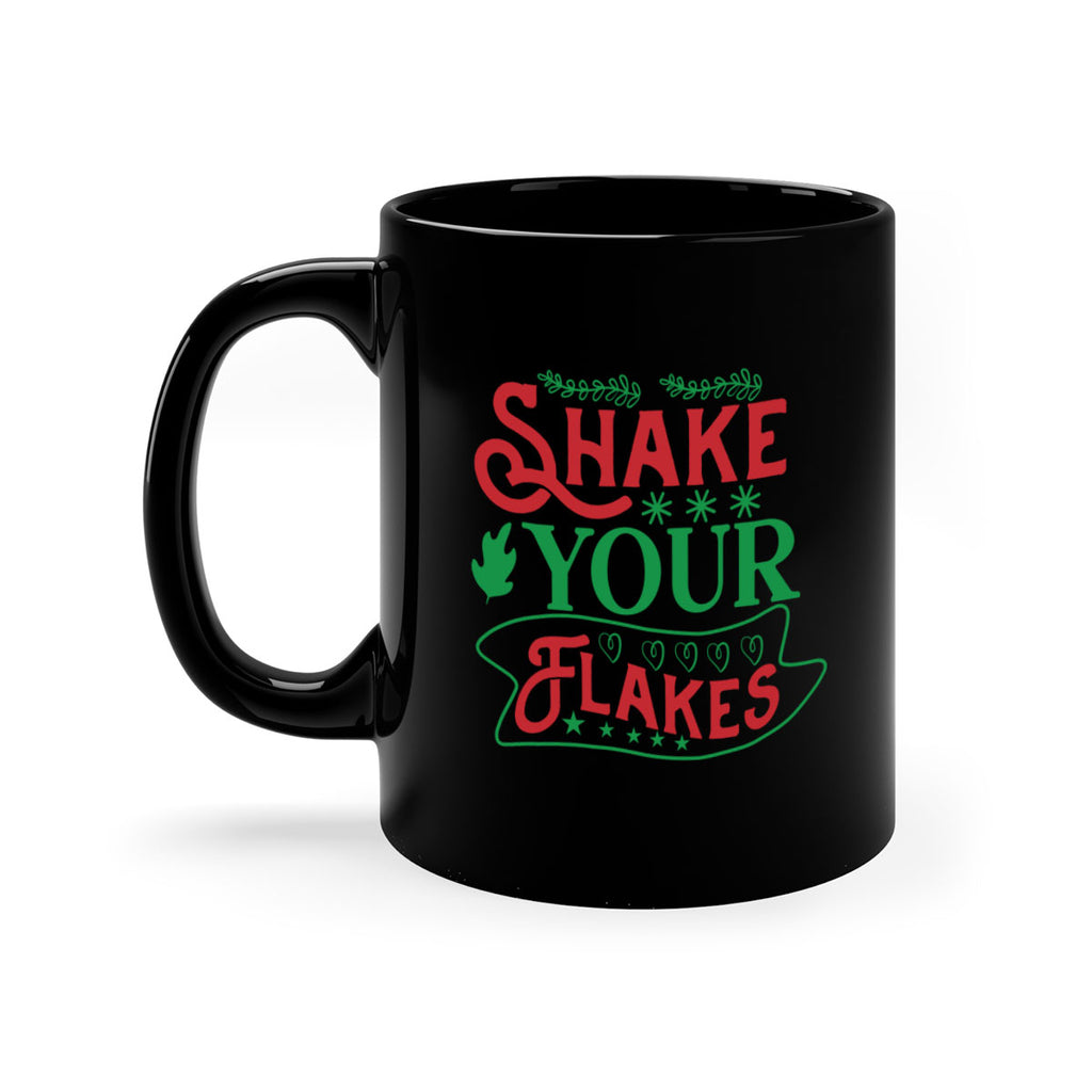 Shake Your Flakes 358#- winter-Mug / Coffee Cup