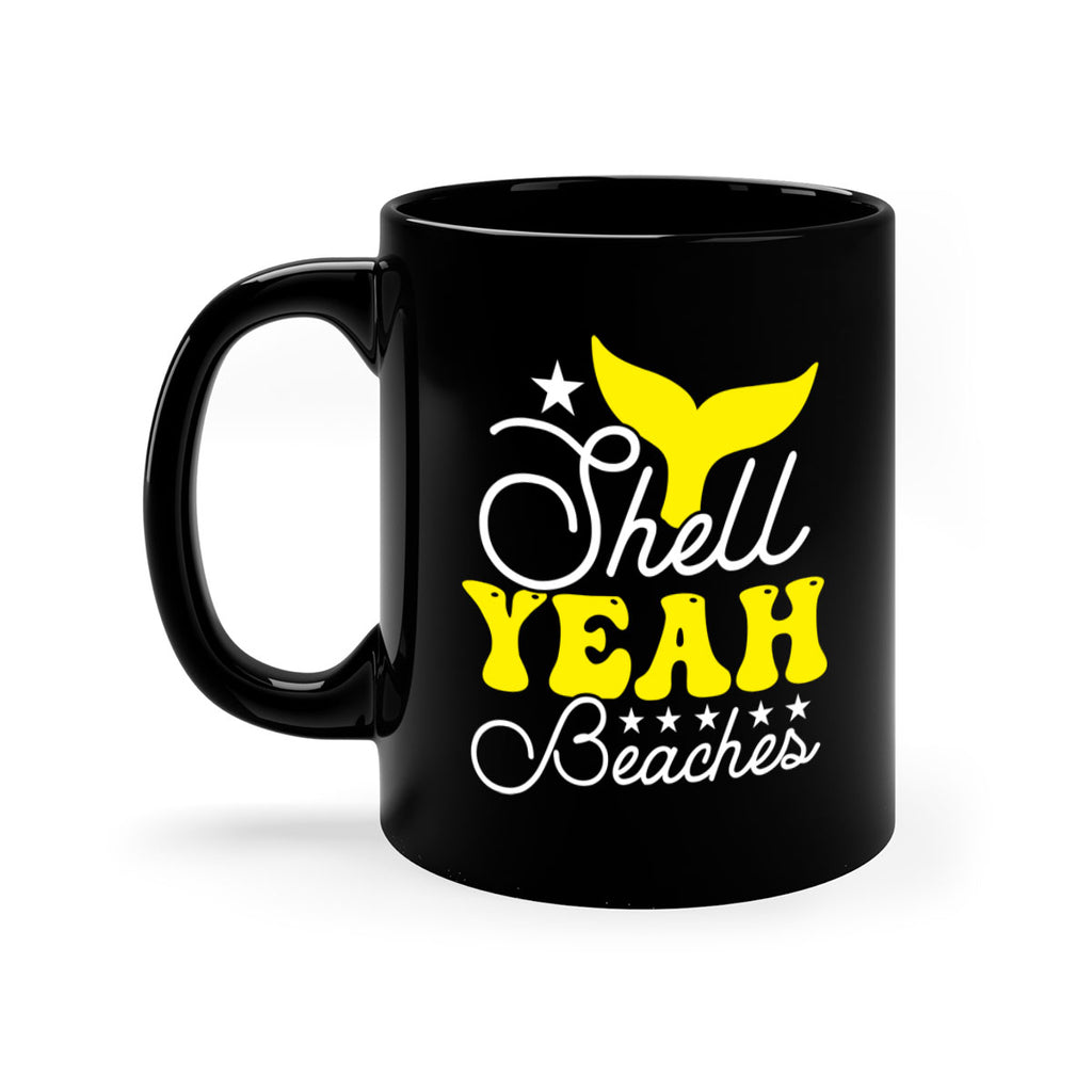 Shell Yeah Beaches 585#- mermaid-Mug / Coffee Cup