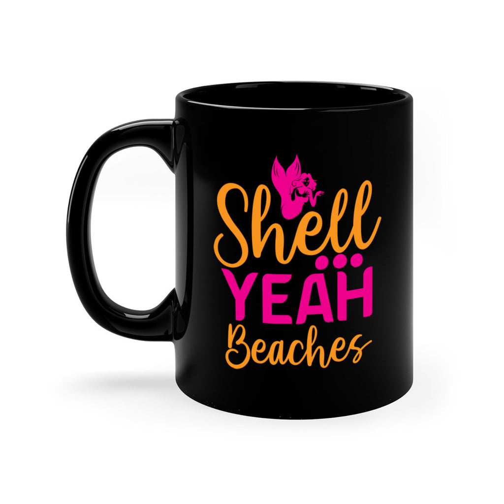 Shell Yeah Beaches 586#- mermaid-Mug / Coffee Cup