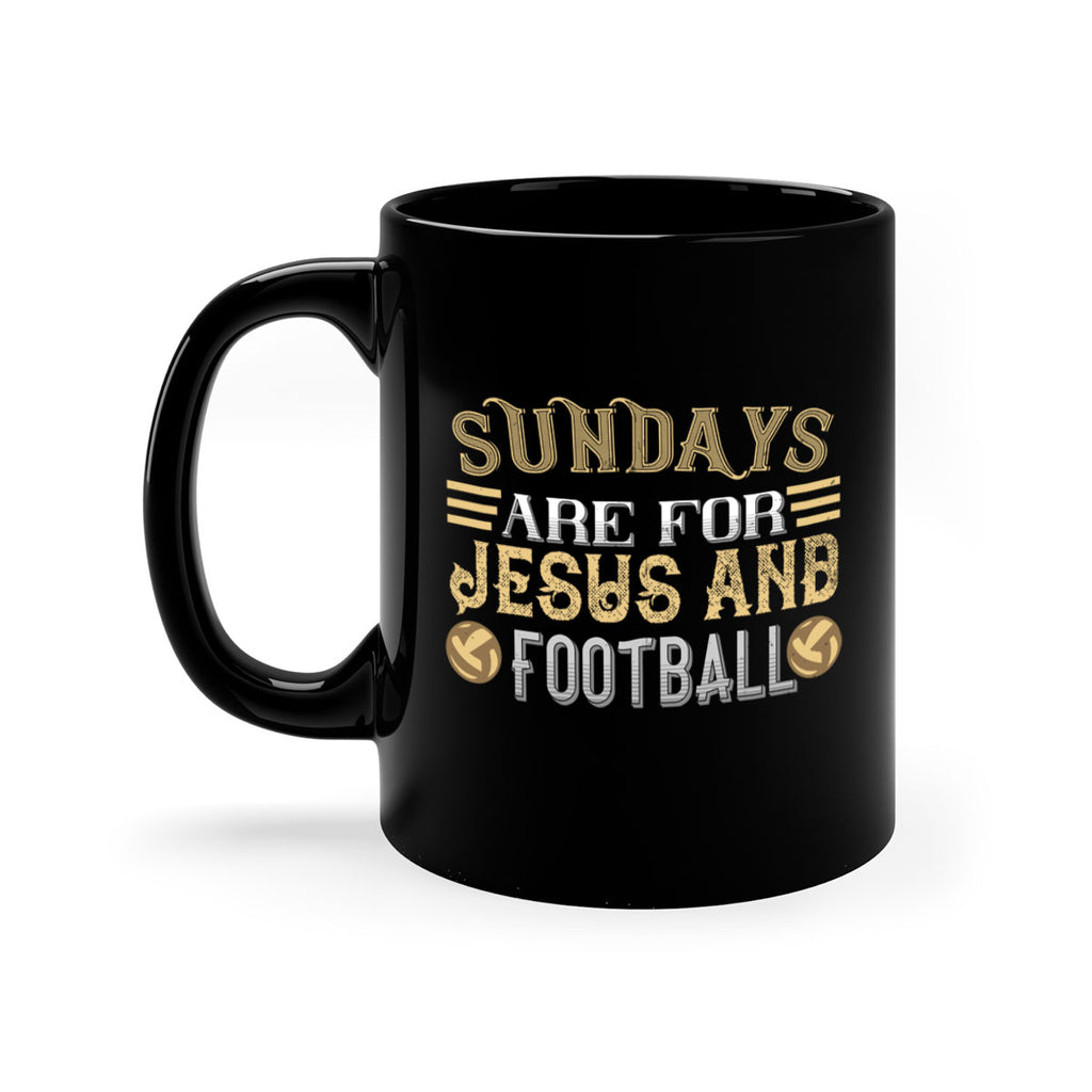 Sunday are for jesue 425#- football-Mug / Coffee Cup