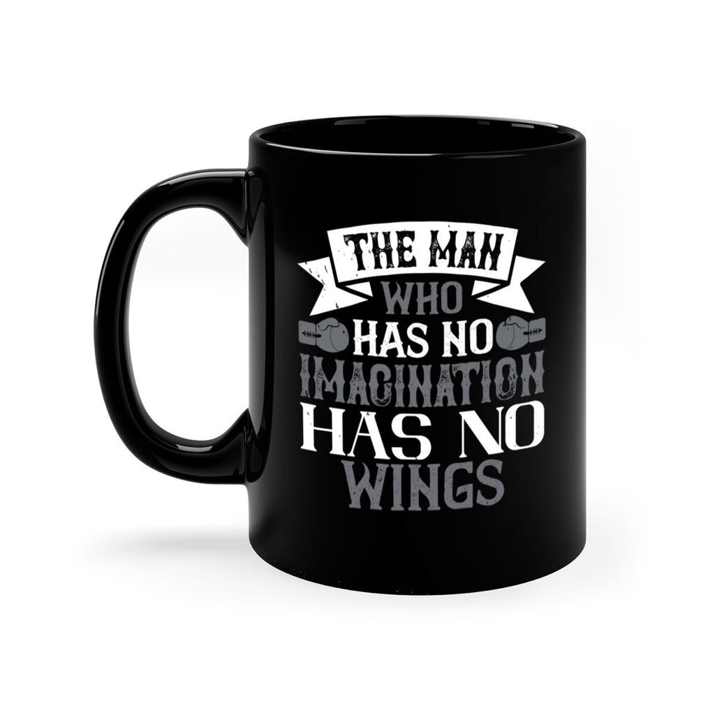 The man who has no imagination has no wings 1833#- boxing-Mug / Coffee Cup