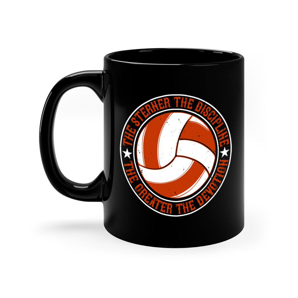 The sterner the discipline the greater the devotion Style 176#- volleyball-Mug / Coffee Cup