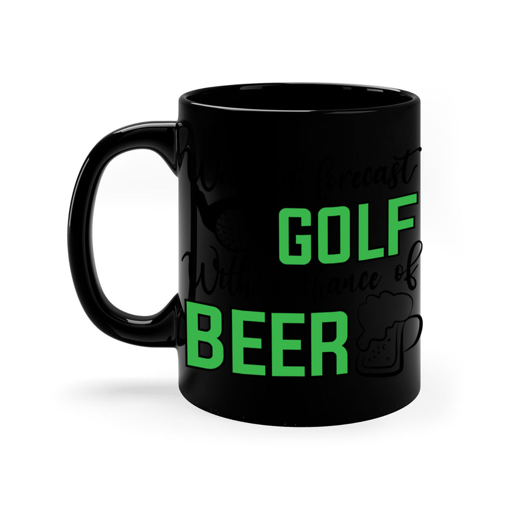 Weekend forecast With a chance of beer 109#- golf-Mug / Coffee Cup