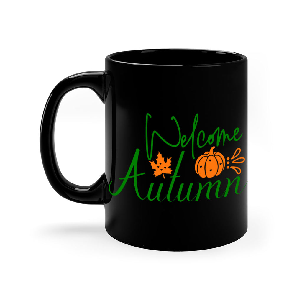 Welcome Autumn 627#- fall-Mug / Coffee Cup