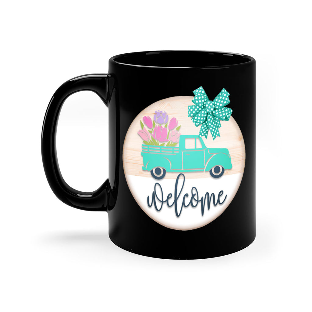 Welcome spring truck Mockup578#- spring-Mug / Coffee Cup