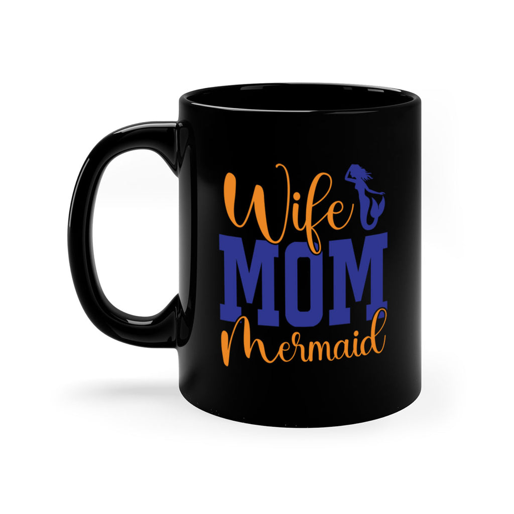 Wife Mom Mermaid 668#- mermaid-Mug / Coffee Cup