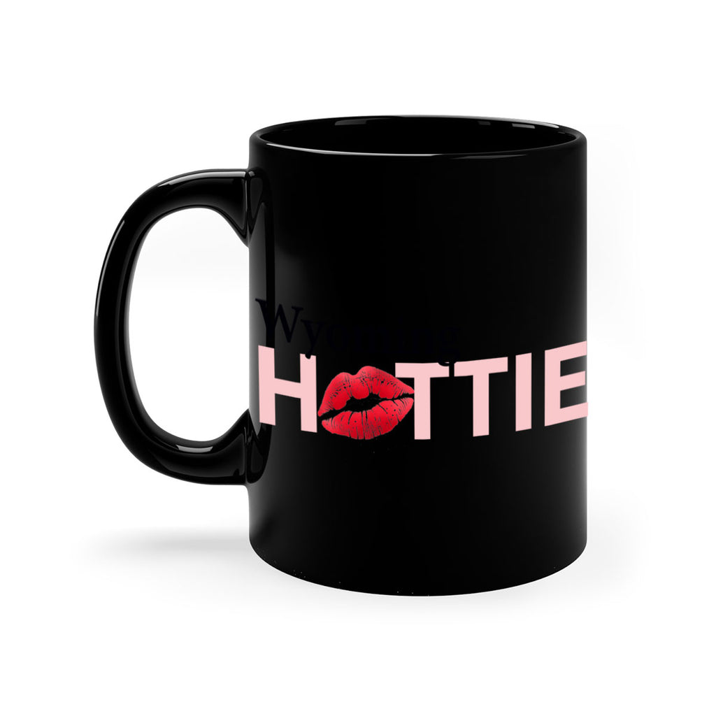 Wyoming Hottie With Red Lips 50#- Hottie Collection-Mug / Coffee Cup