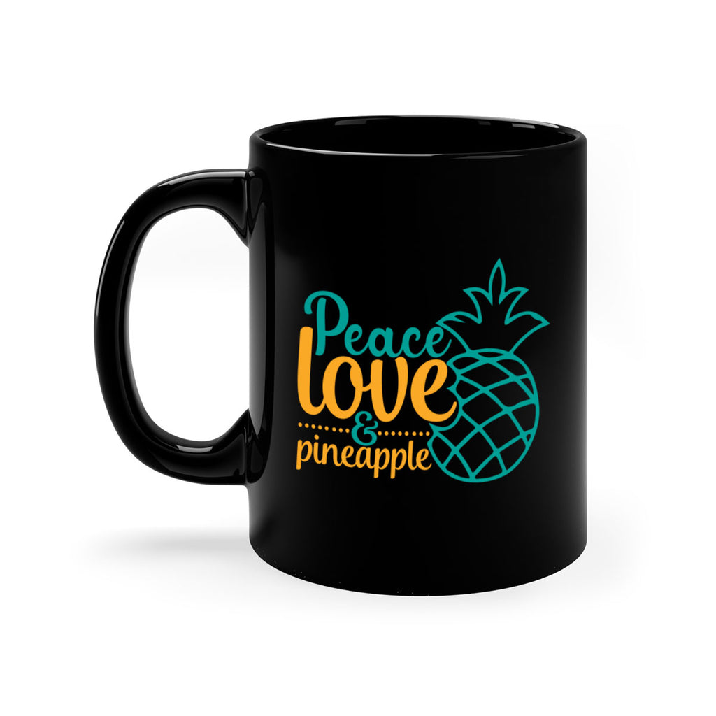 peace love pineapple Style 82#- Summer-Mug / Coffee Cup