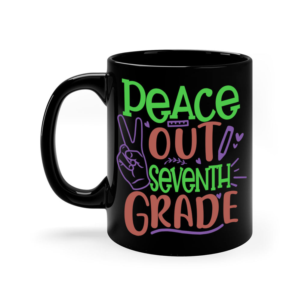 peace out 7th grade 2#- 7th grade-Mug / Coffee Cup