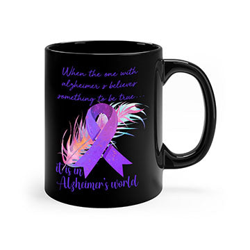 AlzheimerS Awareness Purple Ribbon 17#- alzheimers-Mug / Coffee Cup