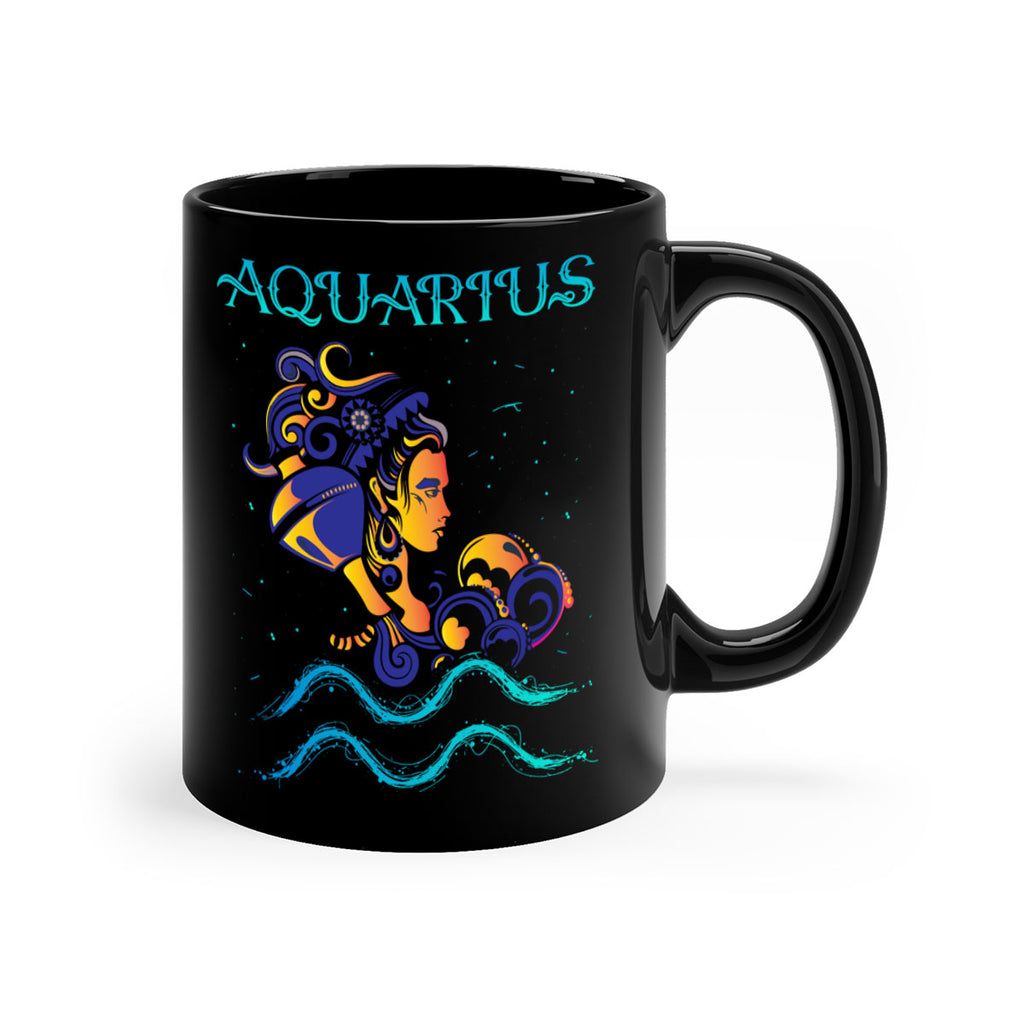 AquariusZodiac 76#- zodiac-Mug / Coffee Cup